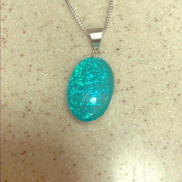 Jewelry - Australian Blue Opal Necklace
